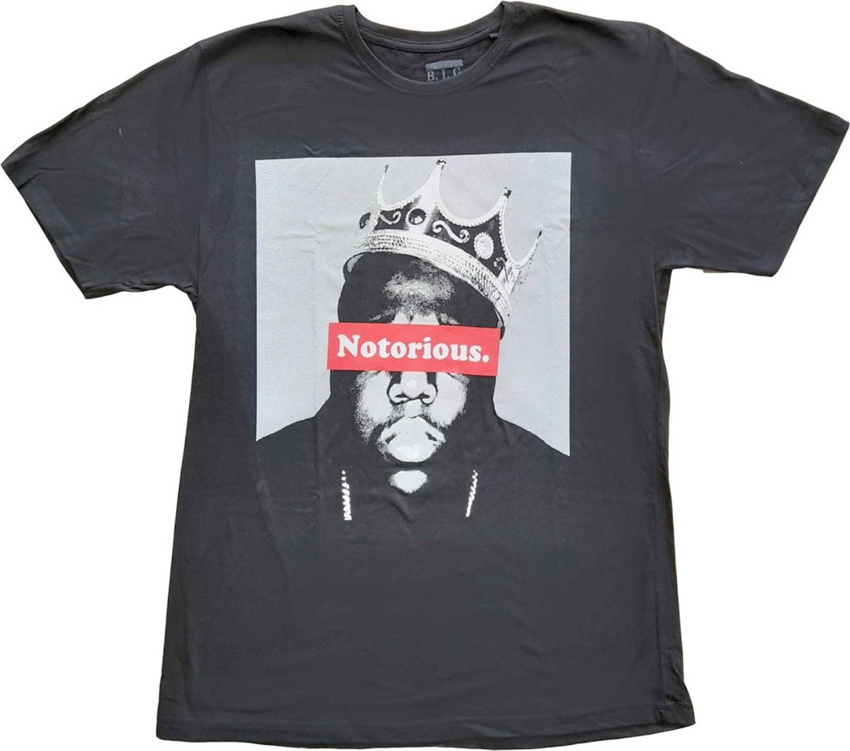 Biggie Smalls - Notorious Heren T-shirt - M - Zwart
