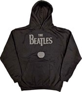 The Beatles - Drop T Logo & Apple Hoodie/trui - S - Zwart