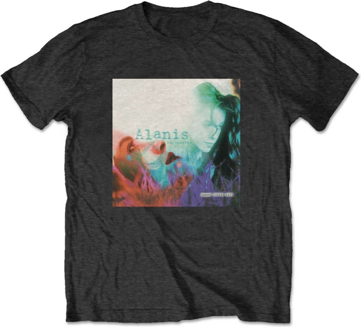 Alanis Morissette - Jagged Little Pill Heren T-shirt - L - Zwart