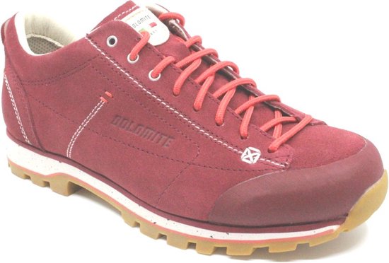 Dolomite, 289211 0910, Chaussures de marche basses rouges largeur G