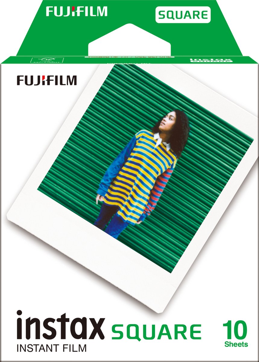 Fujifilm 8789527 pellicule polaroid 10 pièce(s) 86 x 72 mm