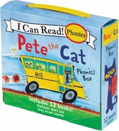 Pete The Cat Phonics Box Includes 12 MiniBooks Featuring Short and Long Vowel Sounds I Can Read