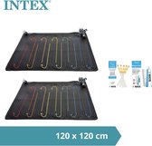 Intex - Chauffage de piscine - 2x kit de réparation Solarmat & WAYS et bandelettes de test