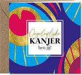 Tallies Cards wenskaarten - Kanjer Topper Diploma Geslaagd - collectie WILDcards - 4 kaarten met envelop - duurzaam