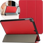 iMoshion Tablet Hoes Geschikt voor iPad 8 (2020) 8e generatie / iPad 7 (2019) 7e generatie / iPad 9 (2021) 9e generatie - iMoshion Trifold Bookcase - Rood