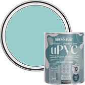 Rust-Oleum Blauw Hoogglans Verf voor PVC - Groenblauw 750 ml