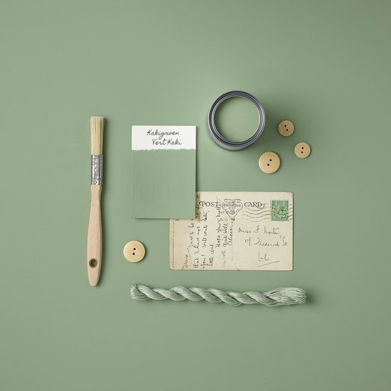 RustOleum Groen Hoogglans Verf voor PVC Kakigroen 750 ml bol