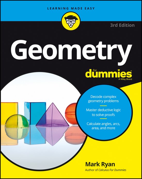 ISBN Geometry For Dummies, 3rd Edition, Anglais, Livre broché, 408 pages