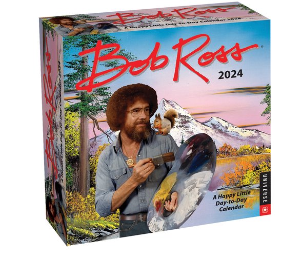 Bob Ross 2024 Calendar