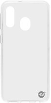 Samsung Galaxy A70 siliconenhoesje Transparant Siliconen Gel TPU / Back Cover / Hoesje