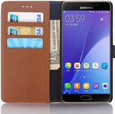 Portemonnee Hoesje Bruin Geschikt voor Samsung Galaxy A5 -2016