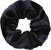 Joboly Scrunchie zwart velvet haarelastiek haarwokkel  - Dames - Zwart
