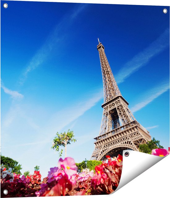 Sweatshirt Tour Eiffel Avec Fleurs Sauvages - Cadeau Souvenir Paris, Coupe Classique 241g, Pour Femmes Et Adolescentes