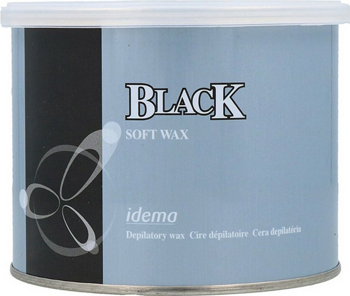 Ontharingswax Lichaam Idema Blik Zwart (400 ml