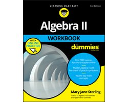 Omslag van Algebra II Workbook For Dummies