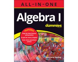 Omslag van Algebra I All-in-One For Dummies
