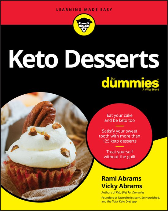 Keto Desserts For Dummies - cover
