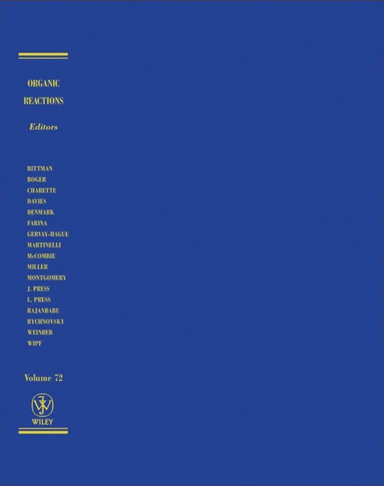 Organic Reactions - cover