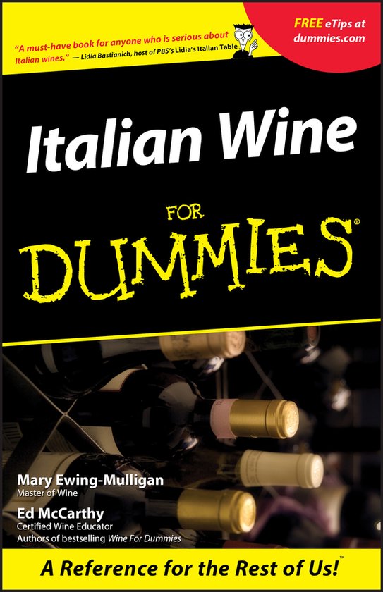 ISBN Italian Wine For Dummies, Anglais, Livre broché, 318 pages