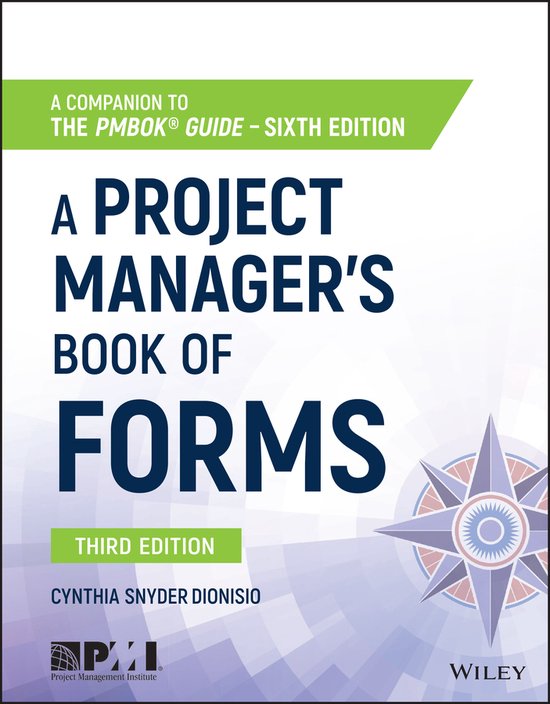 A Project Manager's Book of Forms - cover