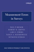 Measurement Errors In Surveys