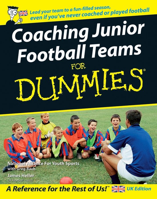 Coach Junior Football Teams for Dummi - cover