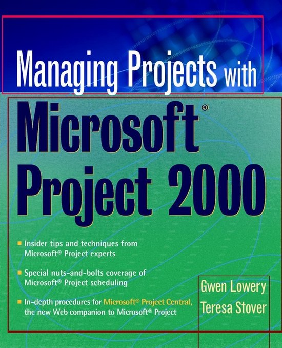 Managing Projects With Microsoft Project 2000 - cover