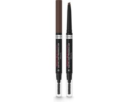 L'Oréal Paris Infaillible 24H Brow Filling Triangular Pencil 3.0 brunette Opdraaibaar wenkbrauwpotlood 9.2gr
