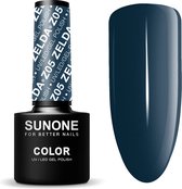 SUNONE UV/LED Hybride Gellak 5ml. – Z05 Zelda - Donkerblauw - Glanzend - Gel nagellak