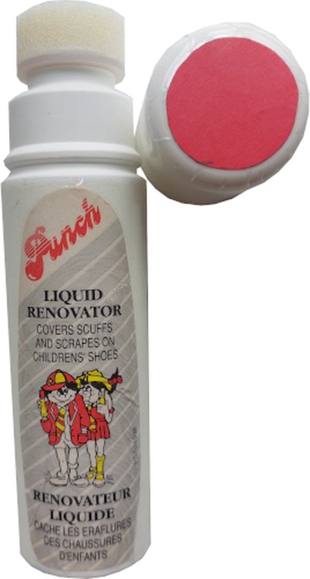 Punch Renovator Liquide - Cirage Liquide Opaque - Rouge - Cirage - Cuir Cuir  | bol.com