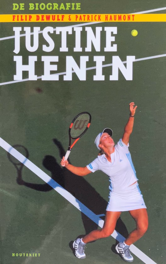 Cover van het boek 'Justine Henin - de biografie'