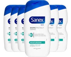 Sanex Dermo Moisturising Hydraterende Douchegel 6x 500 ml