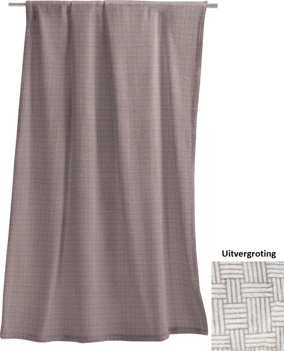 Irisette Fleece deken Dessin Casa 8916 Havanna Fleece deken 140/150x200 cm