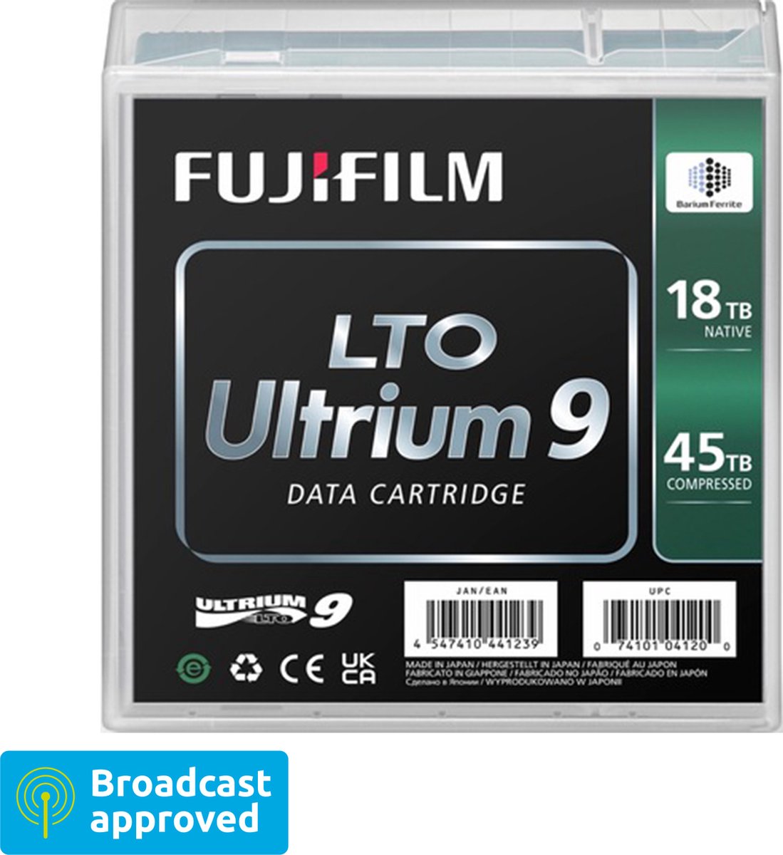 Fuji LTO Ultrium 9 - back-up data tape - 18TB / 45TB