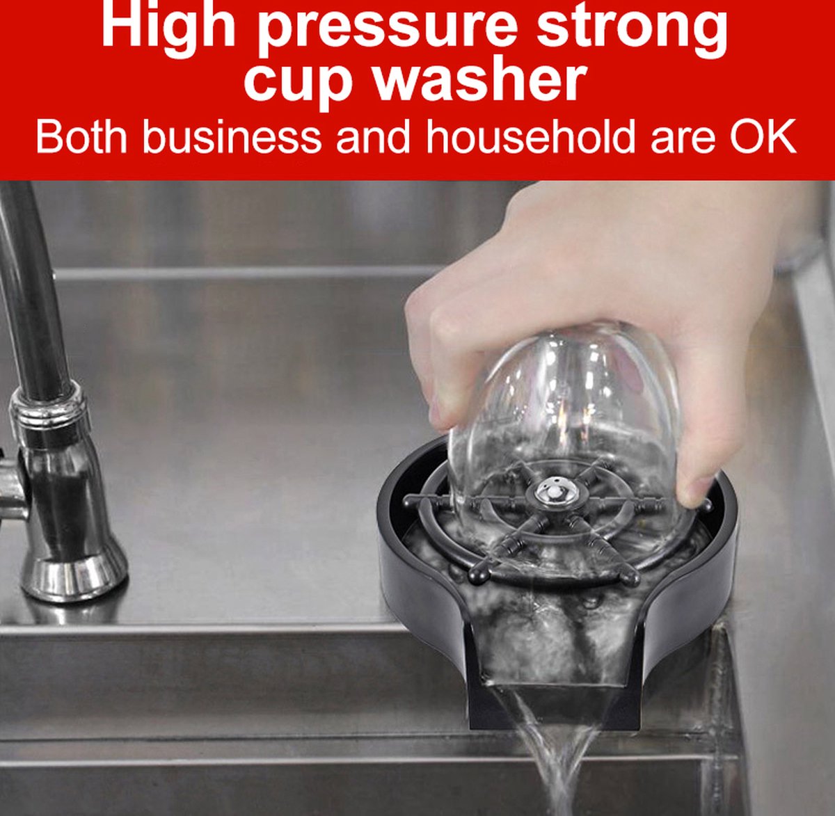 Commerciële Pitcher Rinser Hogedruk Kraan Glas Rinser Voor Gootstenen Rvs Rvs Rv Commerciële Pitcher Rinser Hogedruk Kraan Glas Rinser Voor Gootstenen Rvs Rvs Rv