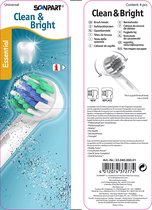 tandenborstels Clean&Bright Essential 4-pack