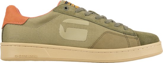 G-Star Raw - Sneaker - Male - Olive - Orange - 41 - Sneakers