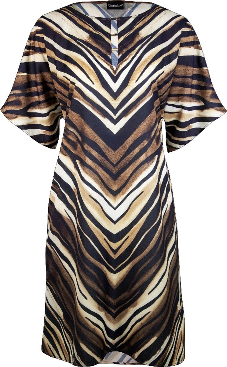 Charmline Pool Safari Caftan Multicolour M