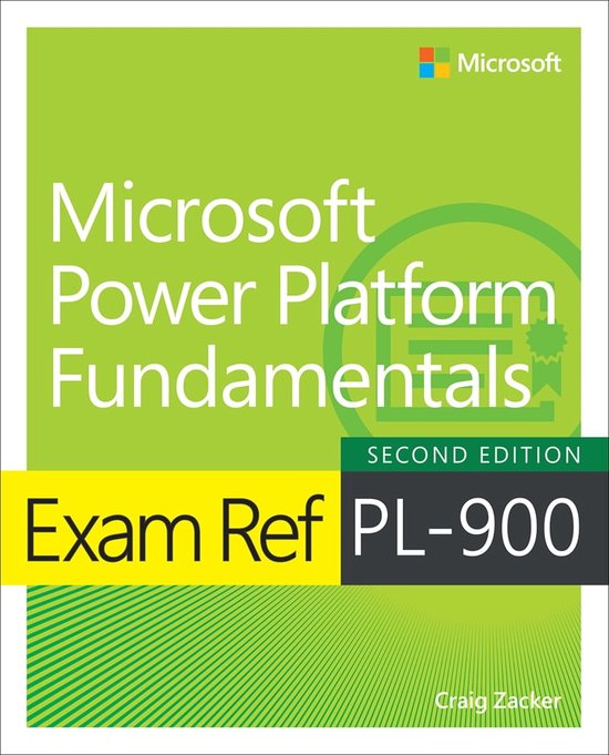 Exam Ref - Exam Ref PL-900 Microsoft Power Platform Fundamen ... - cover