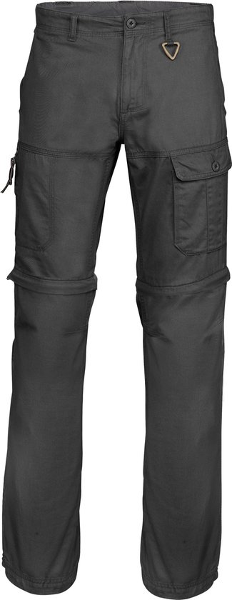 Pantalon Cargo Homme 2-1 Amovible 7 poches 'Noir' - taille 50
