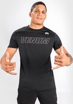 Venum Classic Evo Dry Tech T-shirt Zwart Wit maat S