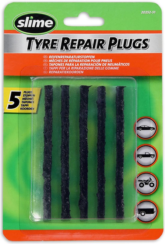 Slime tyre repair reparatiekoorden bol