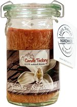 Candle Factory - Baby Jumbo - Kaars - Vanilla-Sandelwood