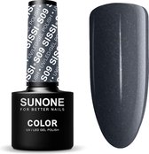 SUNONE UV/LED Hybride Gellak 5ml. – S09 Sissi - Grijs - Glanzend - Gel nagellak