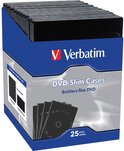 DVD/Video Slim Case 25pk Empty cases