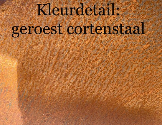 Décoration murale en acier corten pour intérieur ou extérieur - 75 cm - mandala - design hollandais - fabrication hollandaise