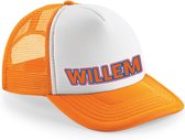 Bellatio Decorations Koningsdag oranje pet/cap - Willem - unisex