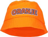 Bellatio Decorations Koningsdag hoed - oranje - 57-58 cm