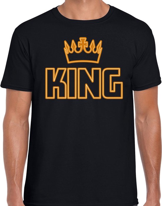 King T-shirt zwart