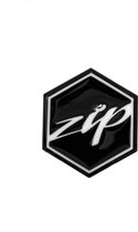 Piaggio ZIP Logo 3D Printed Wit